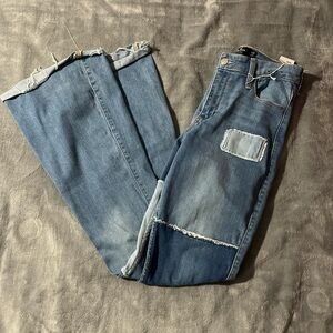 Hollister Blue Flare & Wide Leg Jeans